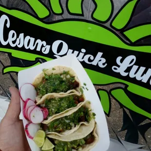 Mmmmmm. Pastor tacos killin' it.