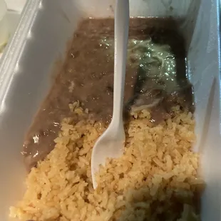 Beans and rice