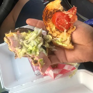 sandwiches, food
