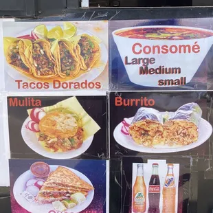 Menu Items