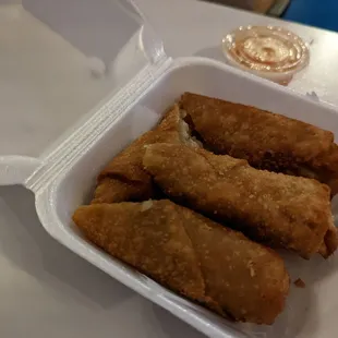 2 piece pork egg rolls