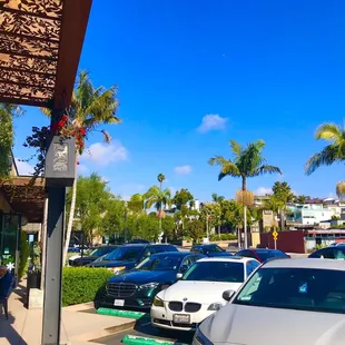 View from the front side of the bakery