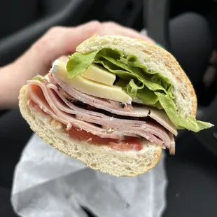 inside of my sandwich