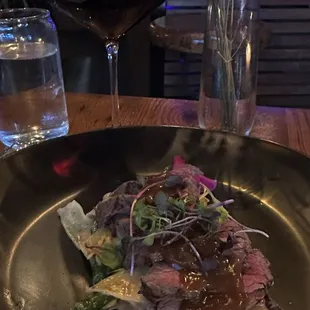 Steak and pepperdelle