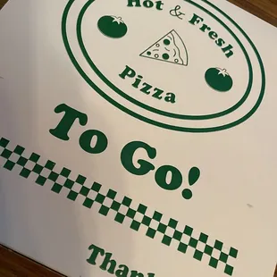 a hot and fresh pizza