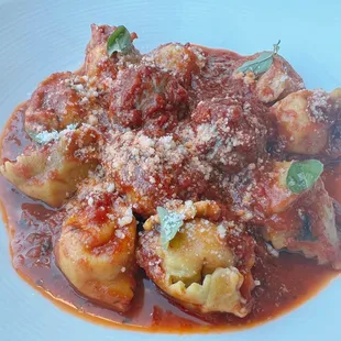 Truffle Polenta Cappelletti