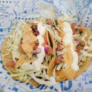 Fish Ensenada tacos