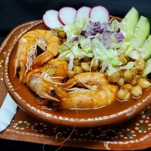 Posole de camaron