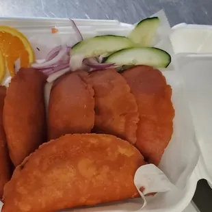 Empanadas de camaron