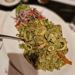 green fried rice