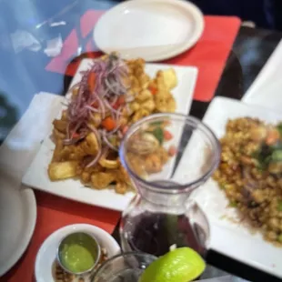 Chaufa De Mariscos Pollo Chaufa Camarones Familiar Chicha Morada Chicha Morada