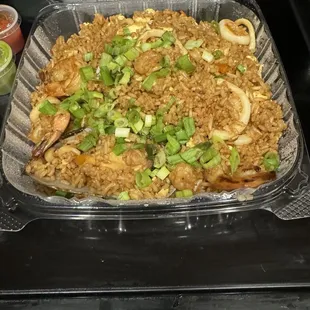 Chaufa de Mariscos take out