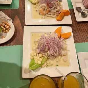 Ceviche Mixto AND Ceviche De Pescado