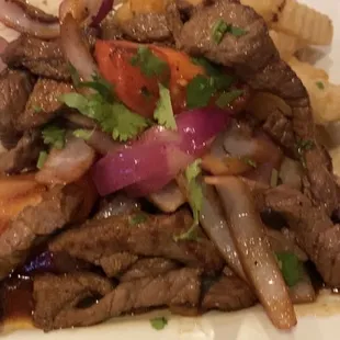 Lomo Saltado a Lo Pobre