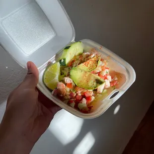Tostada mixta