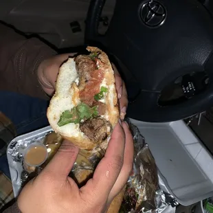 Sandwich de Lomo Saltado