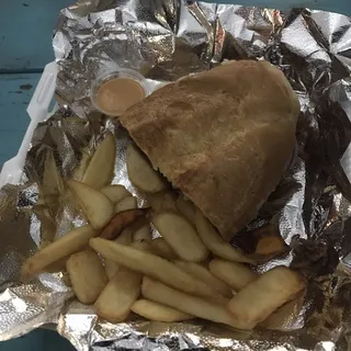 Pan con Chicharron Sandwich