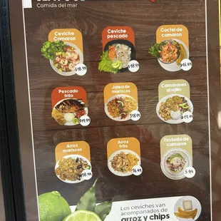 ramen and noodles, menu
