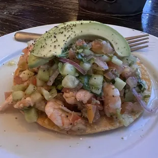Tostadas De Camaron