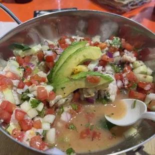 Fish and Shrimp Ceviche