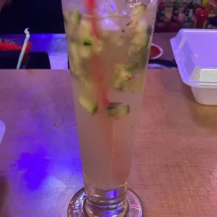 Cucumber margarita