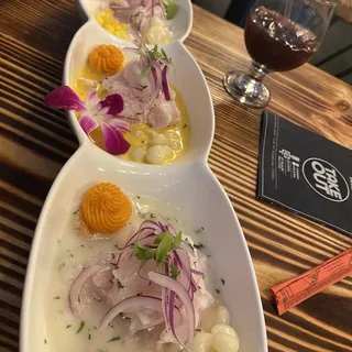 Trio de Ceviches