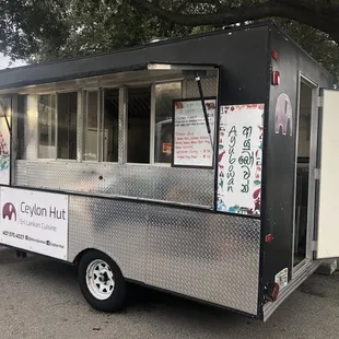 Ceylon Hut is a food truck that parks on Monday&apos;s at the Audubon Park Community Market