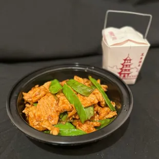 Snow Peas and Chicken