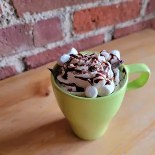 house made hot chocolate