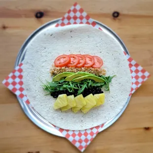 veggie wrap