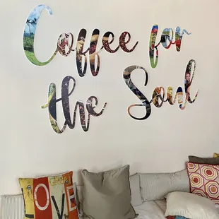 Coffee for the Soul wall art