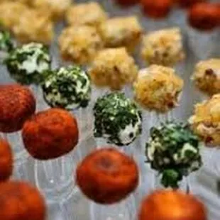 Trio of Cheese Truffles