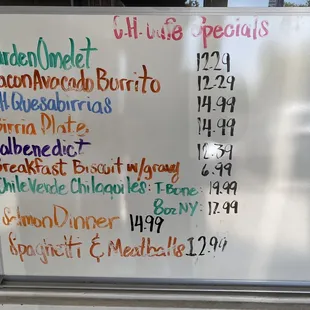 Specials