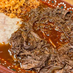Birria de res.