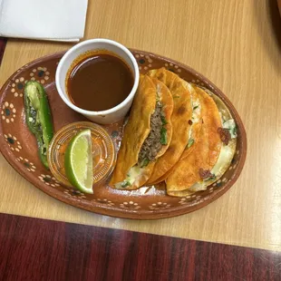 Birria tacos