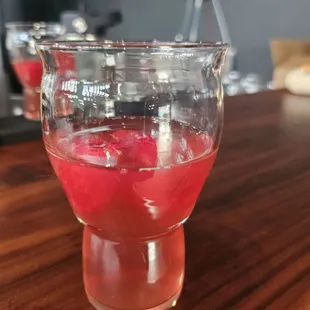 Raspberry mead. (14%)