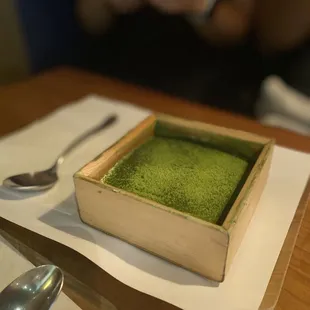 Matcha tiramisu