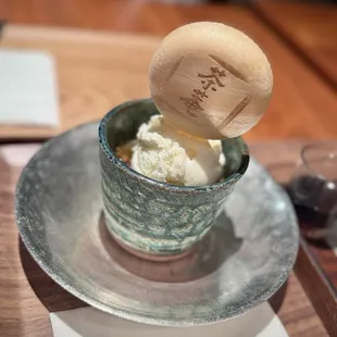 Black Sesame Creame Brulee