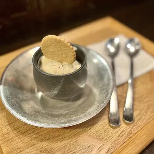 Black Sesame Creame Brulee