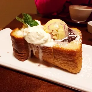Red Bean Butter Toast