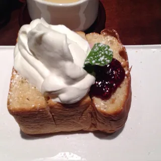 Raspberry Butter Toast