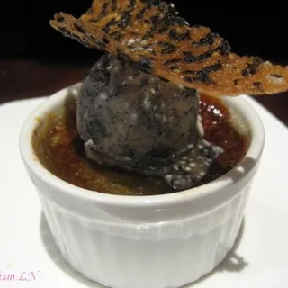 Black Sesame Creame Brulee