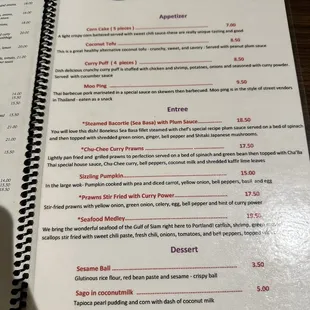 Menu december 2023