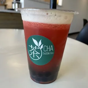 Strawberry Lemon Green Tea