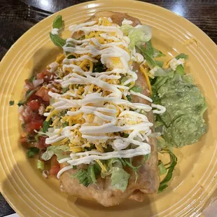 Steak chimichanga