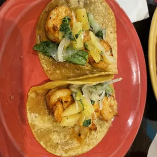 Shrimp tacos