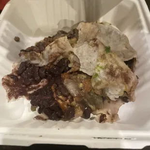 Bean Cheese More Burrito is delicious