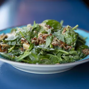Warm Spinach Salad