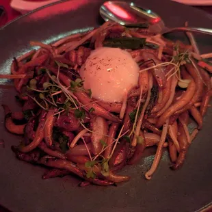 Mushroom Noodle - too saucy though.