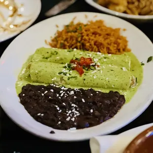 Crab and Shrimp Enchiladas